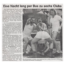 Eine Nacht lang per Bus zu sechs Clubs