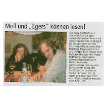 Moll und "Egers" können lesen!