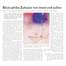 Blick auf das Zuhause von innen und außen